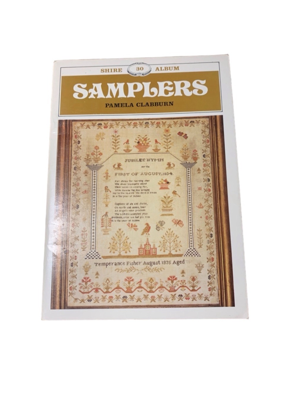 Shire Album Arts & Crafts Book Samplers White Gold One Size